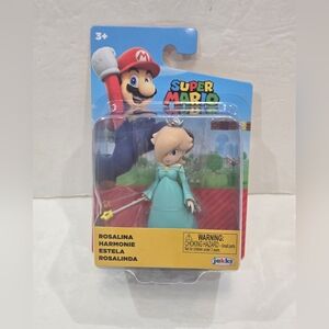 Rosalina Super Mario World 2.5" Figure Nintendo Jakks Pacific In Box